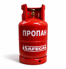 Бытовой газовый баллон SafeGas 27 л с предохранительным клапаном.