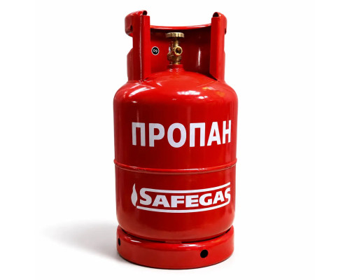 Побутовий газовий балон SafeGas 27 л із запобіжним клапаном