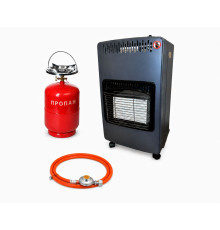 Газовый обогреватель Vilgrand VGH421 4,2 кВт + баллон + редуктор + шланг